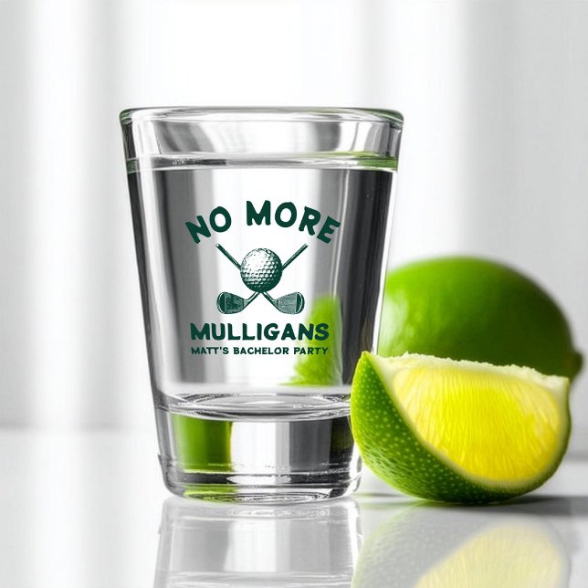 Vaso De Chupito Funny “No More Mulligans” Golf Bachelor Party (Subido por el creador)