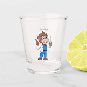 Vaso De Chupito Funny orangutan ape personalizado médica