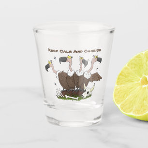 Vaso De Chupito Funny personalizado de humor de buitres