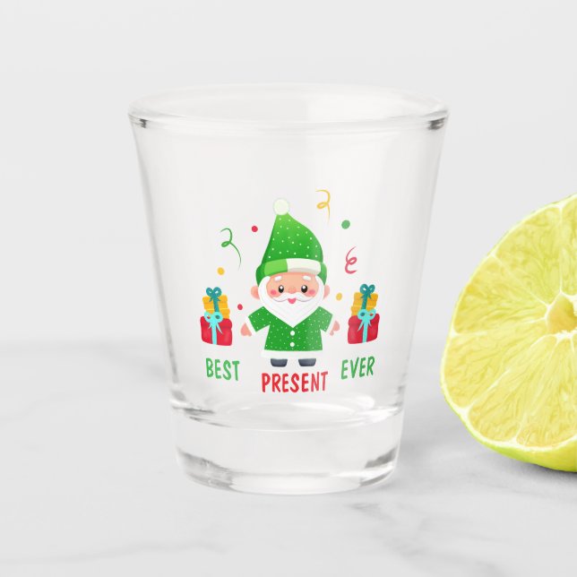 Vaso De Chupito Funny Santa (Anverso)