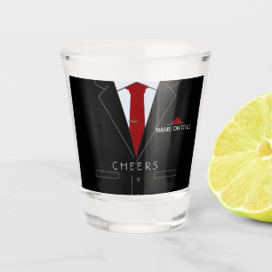Vaso De Chupito Funny Shot Glass Personalizado Name Business Suite