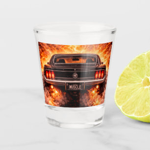 Vaso De Chupito Furia de Muscle Car Fastback