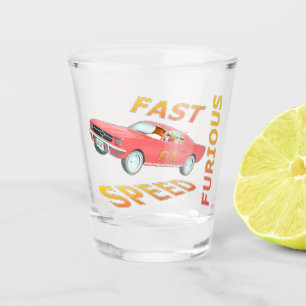 Vaso De Chupito Furioso rápido y rápido 01