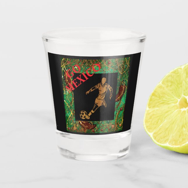 VASO DE CHUPITO FÚTBOL MÉXICO (Anverso)
