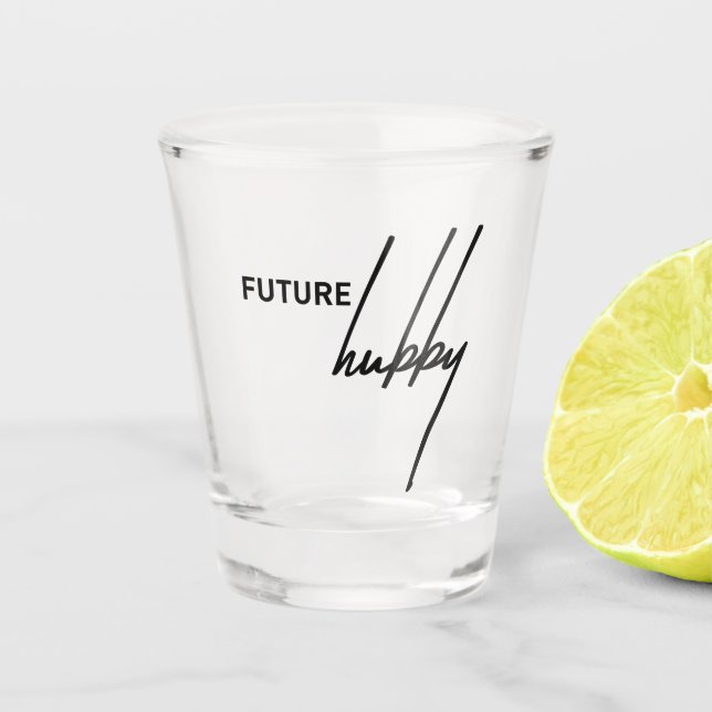 Vaso De Chupito Futuro Marido Divertido para Noche de Soltera (Anverso)