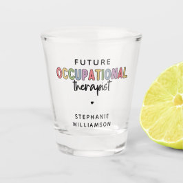 Vaso De Chupito Futuro personalizado al terapeuta ocupacional cont