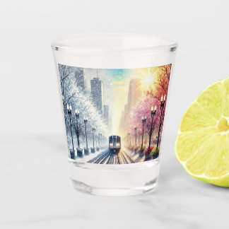 Vaso De Chupito Gafas calientes de Chicago Seasons