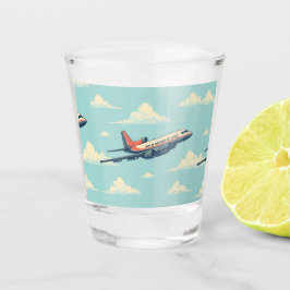 Vaso De Chupito Gafas de disparo de avión