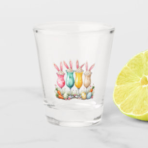 Vaso De Chupito Gafas de lata de pascua con orejas confitadas