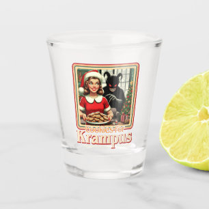 Vaso De Chupito Galleta Para Krampus Feliz Navidad De Krampus Horr