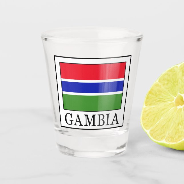 Vaso De Chupito Gambia (Anverso)