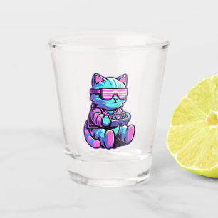 Vaso De Chupito Gamer de gatos de Guay