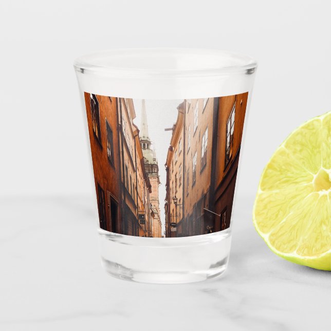 Vaso De Chupito Gamla Stan, Estocolmo, Suecia  (Anverso)