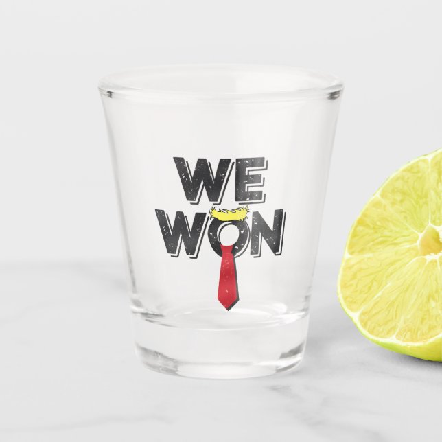 Vaso De Chupito Ganamos Donald Trump 2024 (Anverso)