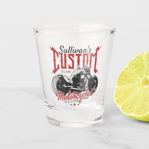 Vaso De Chupito Garaje de Motocicletas Personalizadas Gran Moto Ma