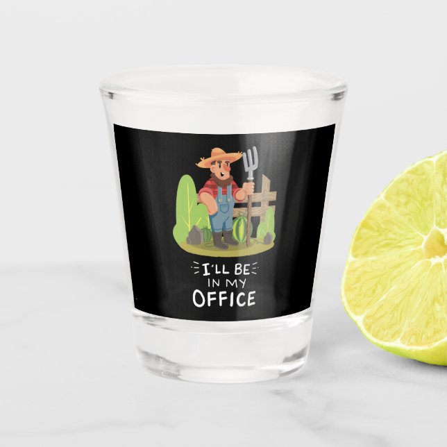 Vaso De Chupito Gardener Gardening (Anverso)