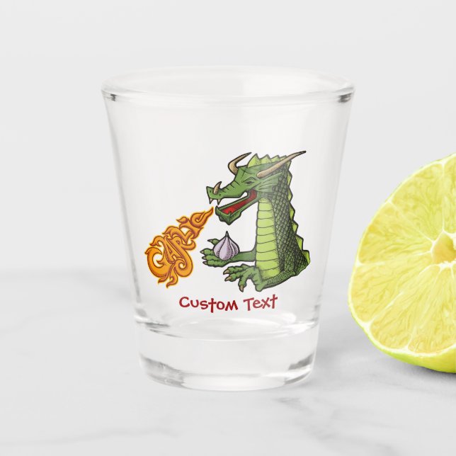 Vaso De Chupito Garlic Dragon (Anverso)