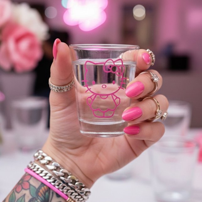 Vaso De Chupito Gatita (Subido por el creador)