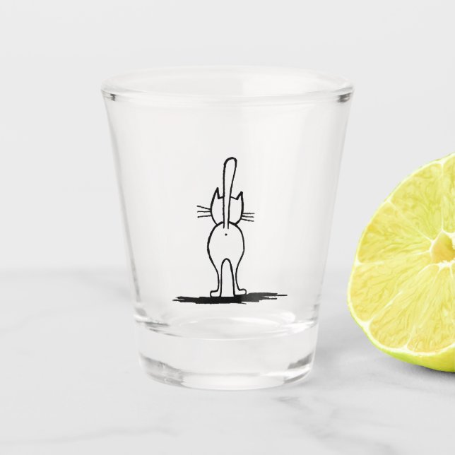 Vaso De Chupito Gato (Anverso)