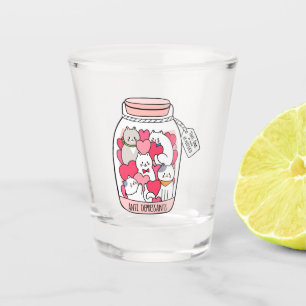 Vaso De Chupito Gato antidepresivo divertido regalo para el amante