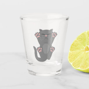 Vaso De Chupito Gato durmiendo