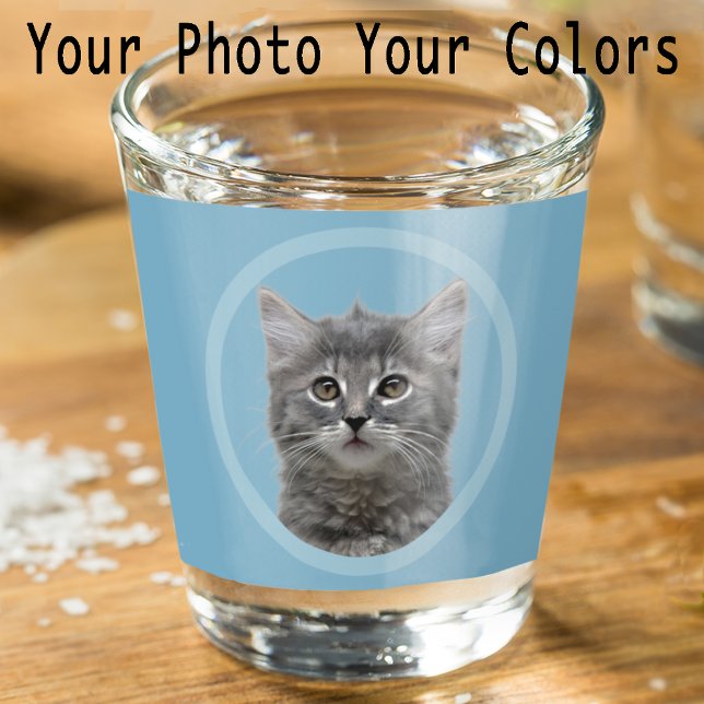Vaso De Chupito Gato lindo Kitten Stocking Stuffer Cat Lover Photo (Subido por el creador)