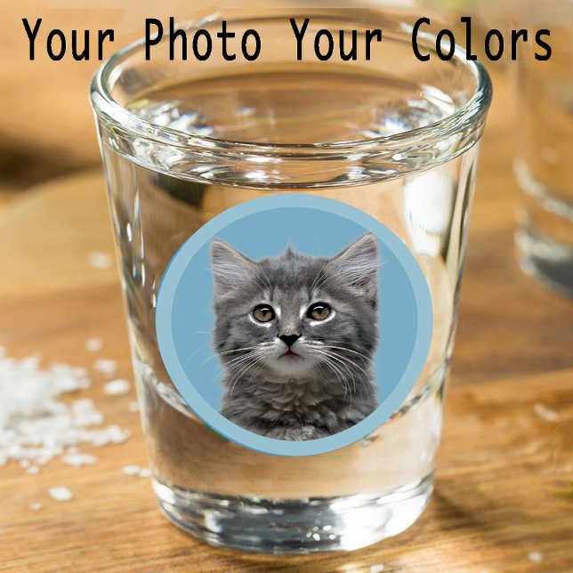 Vaso De Chupito Gato lindo Kitten Stocking Stuffer Cat Lover Photo (Subido por el creador)
