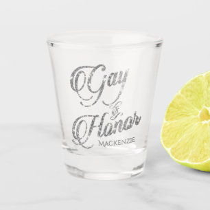 Vaso De Chupito Gay of Honor   Keepsake, Personalizado del Partido