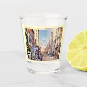 Vaso De Chupito Gay Street, Knoxville, Tennessee Vintage