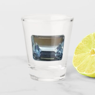 Vaso De Chupito Gema acuamarine