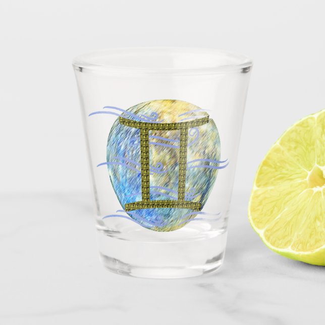 Vaso De Chupito Géminis (Anverso)
