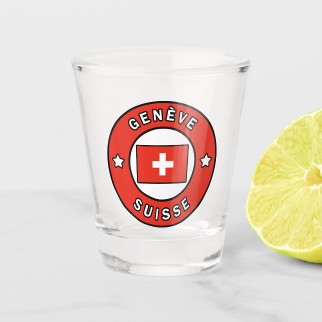 Vaso De Chupito Genève Suisse (Anverso)
