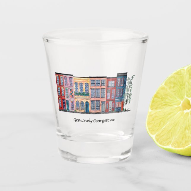 Vaso De Chupito Genuinamente Georgetown (Anverso)