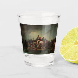 Vaso De Chupito George Washington cruzando el río Delaware