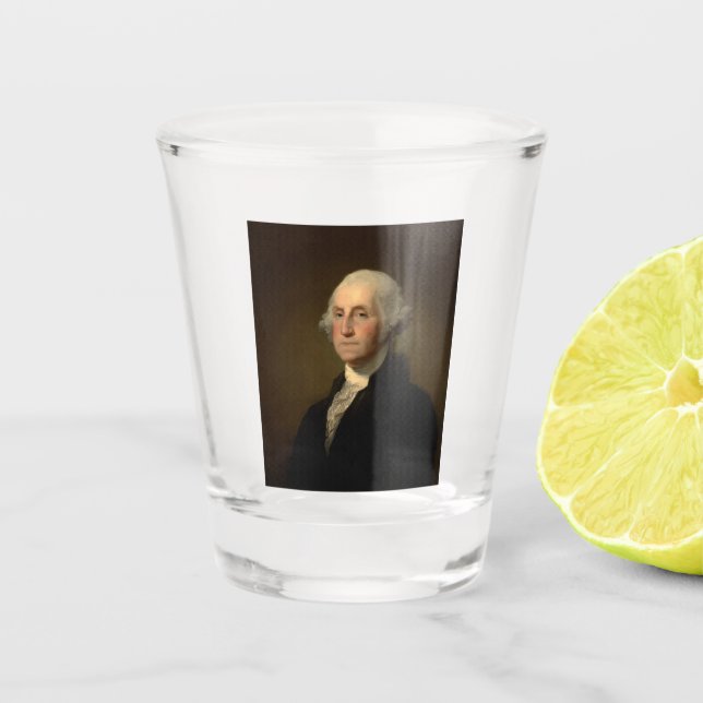 Vaso De Chupito George Washington Primer presidente norteamericano (Anverso)