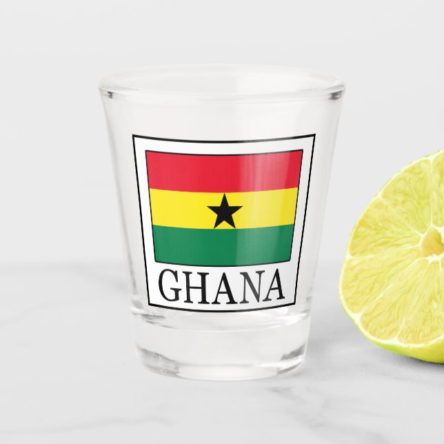 Vaso De Chupito Ghana (Anverso)
