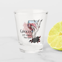 Vaso De Chupito Ghouls solo quiere divertirse con Halloween