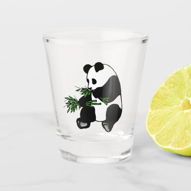 Vaso De Chupito Giant Panda come Bamboo (Anverso)