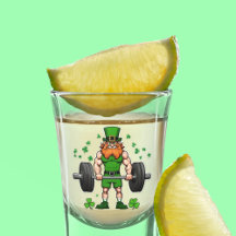 Gimnasio St. Patrick's Day Funny Leprechaun Barbel