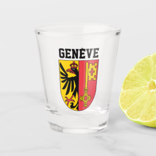 Vaso De Chupito Ginebra, Suiza - escudo de armas