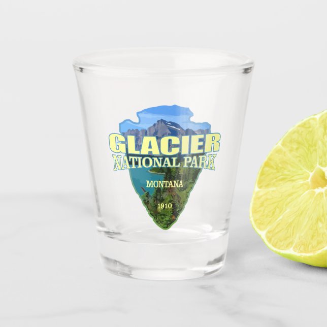 Vaso De Chupito Glaciar NP (punta de flecha) (Anverso)