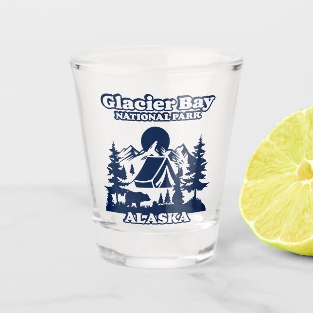 Vaso De Chupito Glacier Bay Alaska (Anverso)