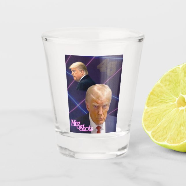 Vaso De Chupito Glamour MUG Vidrio de disparo (Anverso)