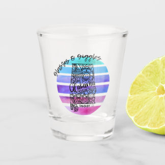 Vaso De Chupito Glass Alabama de Estado Shot Glass Giggles