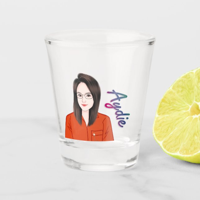 Vaso De Chupito Glass - Aydie (Anverso)