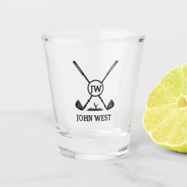 Vaso De Chupito Glass de disparo personalizado de golf