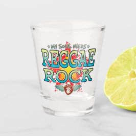 Vaso De Chupito Glass de la Alma de Reggae