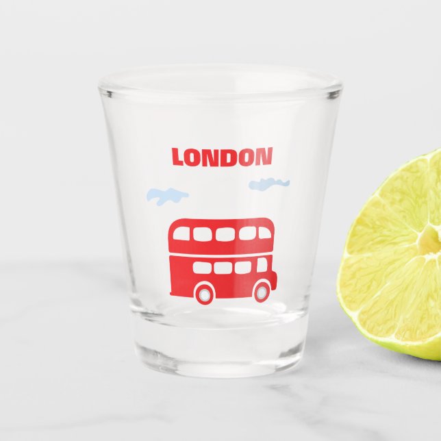 Vaso De Chupito Glass de Londres (Anverso)