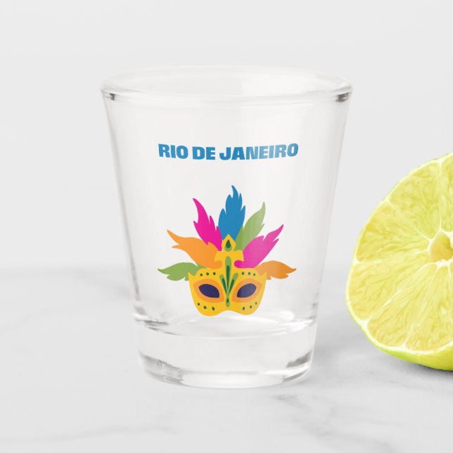 Vaso De Chupito Glass de Río de Janeiro (Anverso)