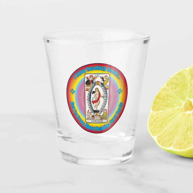Vaso De Chupito Glass de Tarot Lover (Anverso)
